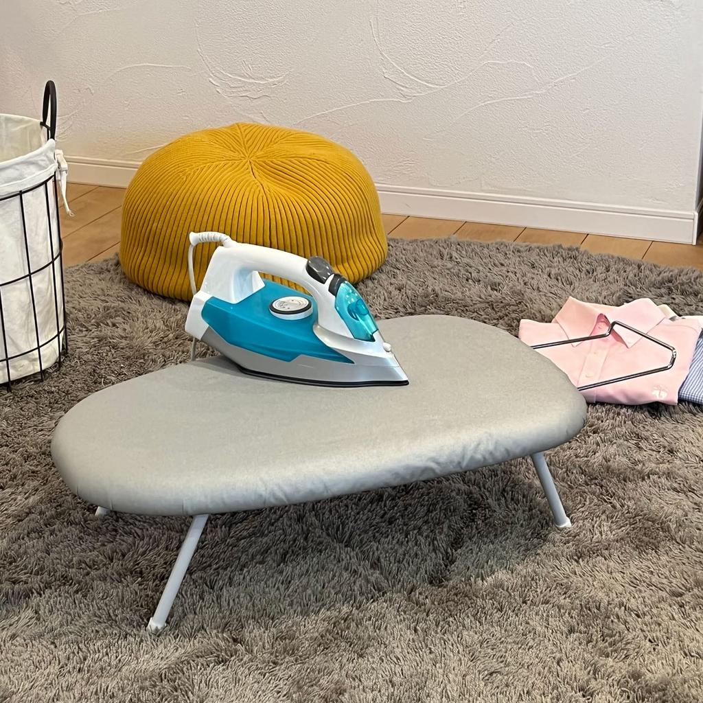 Ohm Denki Ironing Board Steam Ironing Board Aluminum Coated Foldable with Iron Rest Ohm Denki OHM KAJ-IDT60BS 08-3297