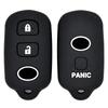 For Toyota FJ Cruiser Highlander 4Runner Celica Camry Corolla Echo Prius Yaris Tundra Avalon Silicone Remote Key Fob Cover Case