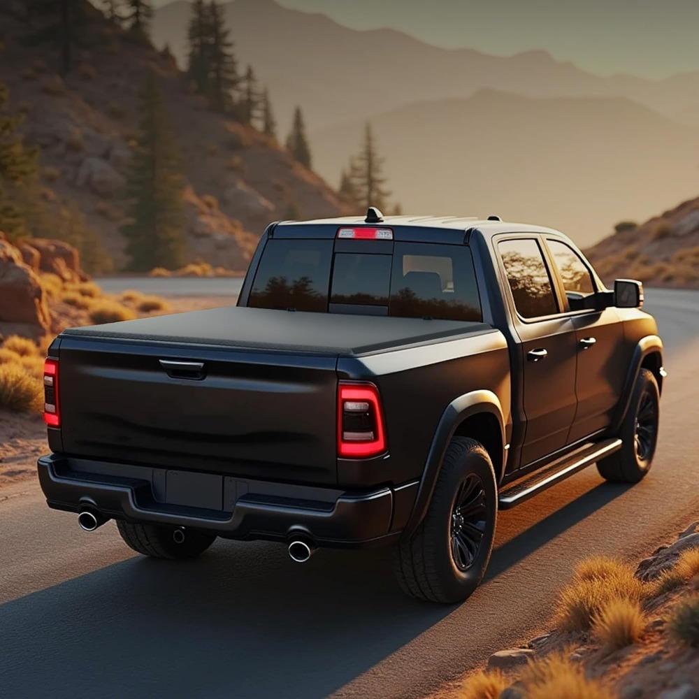 Мягкий трехскладной тент-крышка для 2019-2025 Chevy Silverado/GMC Sierra 1500 с кузовом 5,8 фута