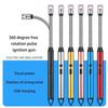 Kitchen USB Electric Arc Lighter Rechargeable Windproof BBQ Flameless Plasma Candle Long Lighters Hose Gas Stove Ignition Gun