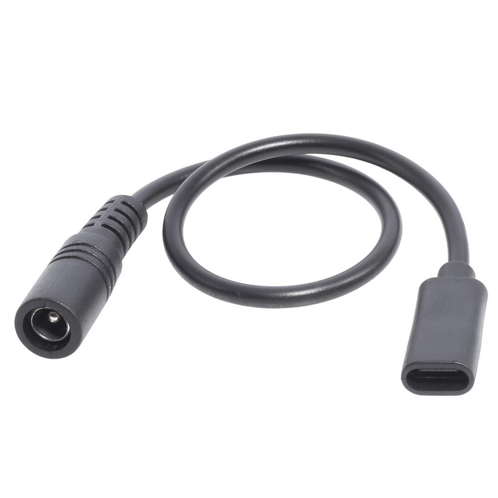 Разъем DC 5521 на разъем Type-C 5.5x2.1 мм на USB Type-C Конвертер Шнур питания Поддержка 5В3А