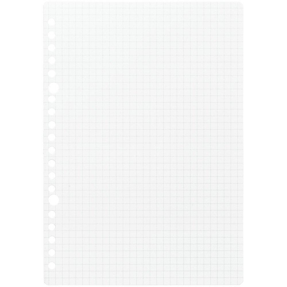 Maruman Easy to Write 5mm A5 Set of Loose-Leaf Paper, On, Grid, Size, L1307H, 5.