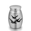 Aluminum Zinc Zinc Alloy Dog Cat Memorial Urn Waterproof Keepsake Burial Jar Pet Cremation Urn  Sympathy Gift