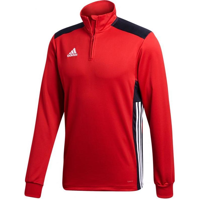 Adidas Regista 18 Training M Color Block Striped Comfortable Soft Non Skin Stand Sleeve Long Sleeve Hooded Men Hoody Red CZ8651