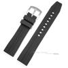 Waterproof Silicone Wristband for Rolex 14+9cm Extended Length Big Size Wrist Strap for Seiko 20/22mm Rubber Belt Watch Bracelet