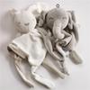 Baby Soft Plush Stuffed Elephant Security Blanket Animal Rabbit Baby Comfort Sleeping Toy for Boys and Girls