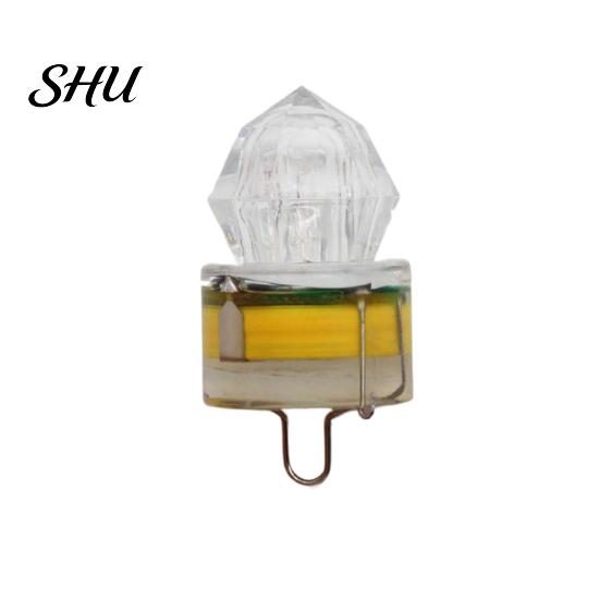 LED Fishing Lamp Underwater Waterproof Colorful Fish Luring Light Submersible Deep Drop Attraction Gathering Accessories