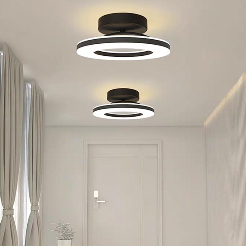 Скандинавский светодиодный потолочный светильник Внутреннее освещение Домашний декор для спальни Обеденный стол Гостиная Балкон Коридор Потолочный светильник