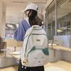 Large Capacity Nylon Backpack for Women and Men - Japanese/Korean High School & College Style, Travel & Laptop-Friendly