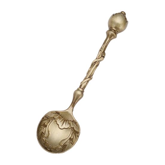 Кофейная ложка, резная чайная ложка, винтажная европейская дворцовая посуда, десертные ложки для кухни