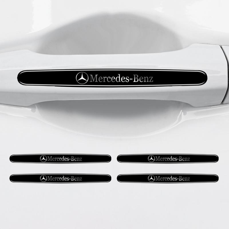 CRV1 Car Door Handle Bowl Scratch Protective Sticker Anti-collision Strip For Mercedes Benz AMG W205 W204 W203 W111 W168 W213 CLK GLA