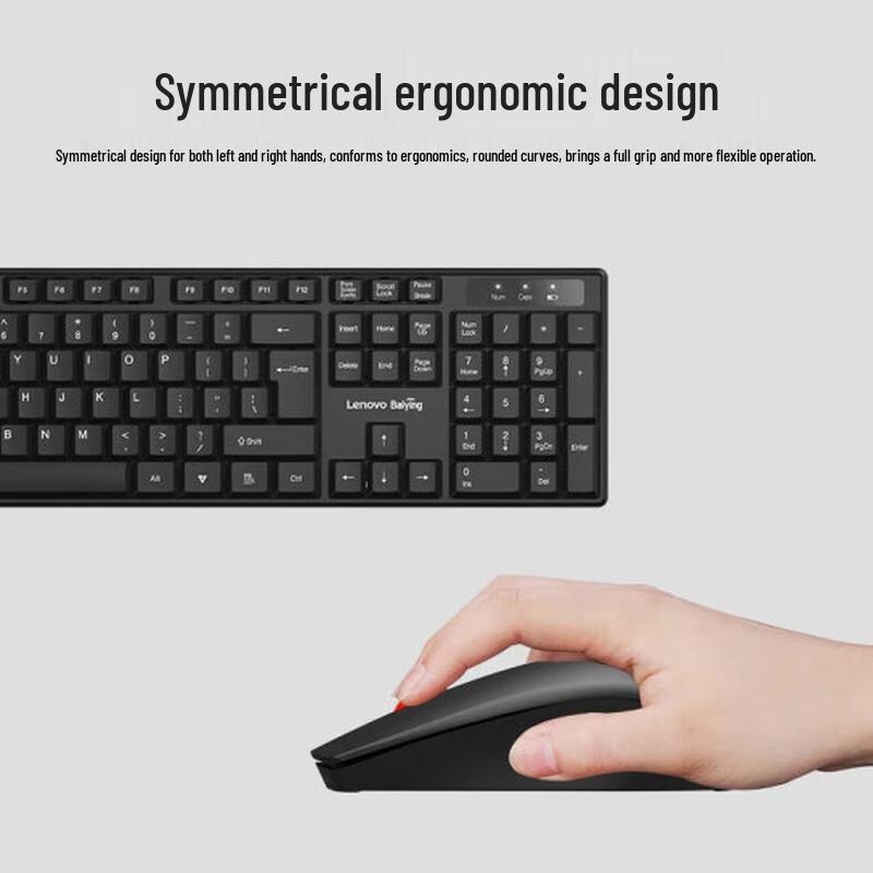 Lenovo Baiying T211S Wireless Keyboard and Mouse Combo