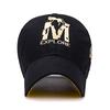WOLF M Letter Baseball Cap for Men Women Streetwear Dad Hat Summer Sun Visor Trucker Cap