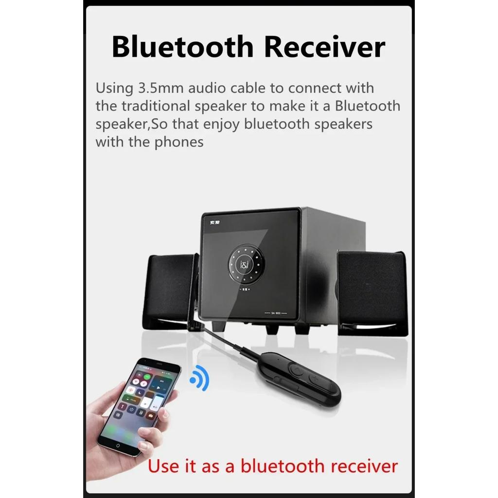 28H Bluetooth 5.0 приемник с наушниками микрофон 3,5 мм разъем AUX беспроводной аудиоадаптер для автомобильных наушников динамик стерео музыка