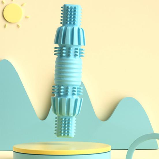 Bite Resistant Dog Chew Toy Stress Relief Release Energy Interactive Teeth Cleaning Puppy Toy for Aggressive Chewers Small Medium Breed