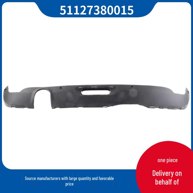 51127380015: Compatible Rear Bumper Lower Skirt with Parking Sensors for BMW MINI F55 F56.