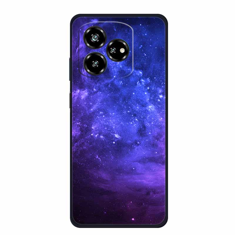 Чехол для телефона ZTE Axon 60 Lite Задняя крышка Ударопрочный Черный Силиконовый Мягкий Funda Для ZTE Axon 60 Lite Blade V60 Чехол Coque