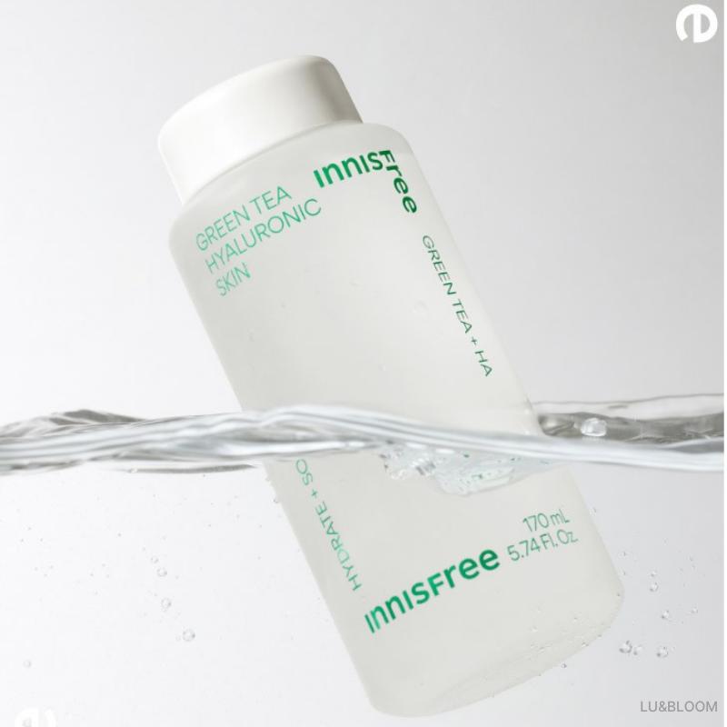 Innisfree Зеленый чай Гиалуроновая уход за кожей Набор из 2 предметов (+Бесплатный подарок)
