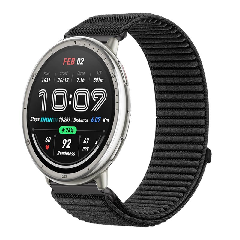 Нейлоновый ремешок для Amazfit Active 2 Регулируемый сменный браслет для Amazfit Active2 Squar/GTR Mini/bip3/GTS Аксессуары для ремешка