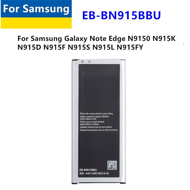 Аккумулятор EB-BN915BBE EB-BN915BBU EB-BN915BBC Для Samsung Galaxy Note Edge N9150 N915K N915D N915F N915S N915L N915FY NFC 3000 мАч