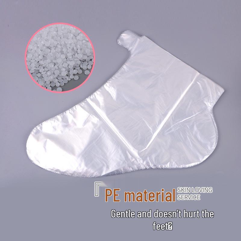 Увлажняющие одноразовые носки-маски для ног - Против трещин, водонепроницаемые чехлы для терапии ног