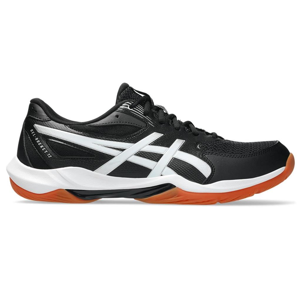 Asics Спортивная обувь для зала GEL-ROCKET 12 Черно-белая 27,0 см 3E Широкая