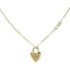 Guess Collier JUBN04210JWYGT-U coeur acier, Pas de gemme