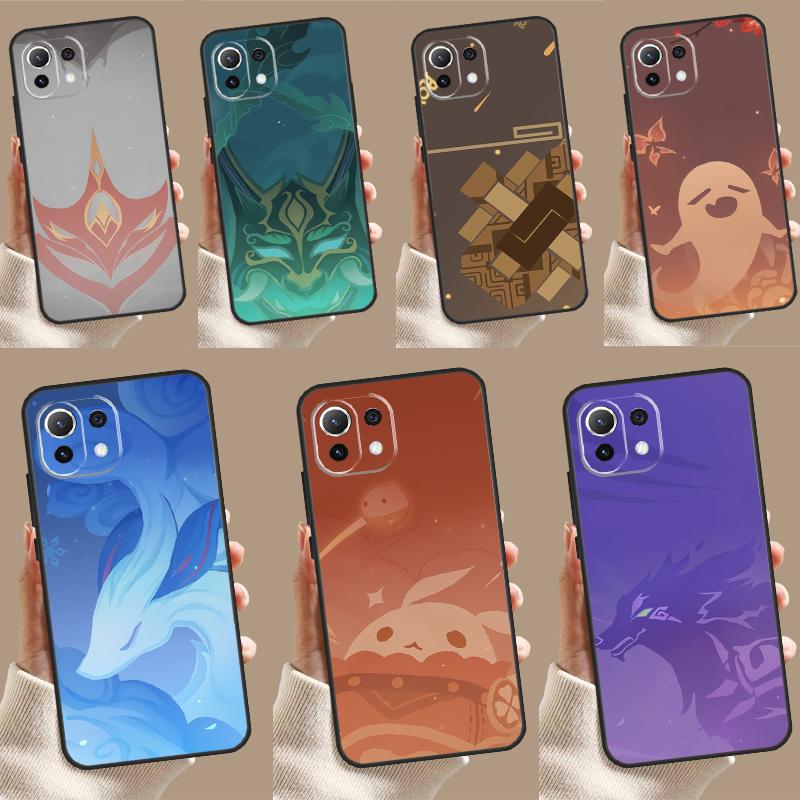 Genshin Impact Game Case For POCO M6 F6 X3 X5 X6 Pro M5s F3 F5 Xiaomi 13 14 Ultra 12 Lite 11T 12T 13T Pro Cover