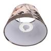 Chinese Style Lamp Shade Cloth E27 E14 Red Crowned Crane Decorative Drum Lamp Shade for Table Floor