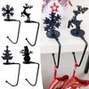 Christmas Fireplace Sock Hooks, Christmas Decoration Hooks