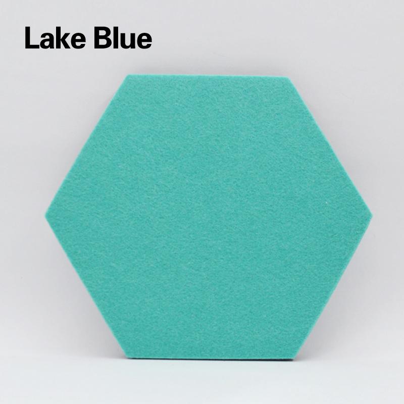 1 шт., пробковая доска для объявлений, фетровая наклейка на стену, декор для заметок, шестигранная булавка для домашнего уведомления, 14X12 см, тканевая самоклеящаяся детская