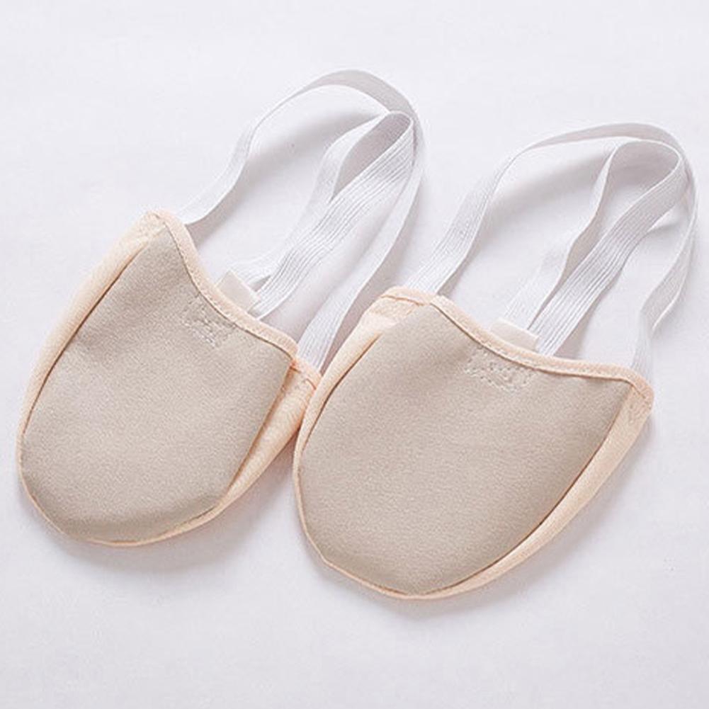 Rhythmic Gymnastics Shoes Soft Half Socks Ballroom Art Gym Socks Accessories Elastic Ballet Dance Shoes Gymnastics