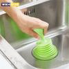 1PC Pipeline Dredge Suction Cup Toilet Plungers Press Cleaning Sink Drain Pipe Tool Sink Pipe Strong Dredger Tools Accessories
