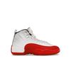 Air 12 Retro GS Cherry 2023 Kids Sneakers White Metallic-Silver Varsity-Red 153265-116