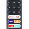 New Original  Voice Remote Control RC902V FMR5 for TCL 8K QLED Smart TV with Netflix IVI Button