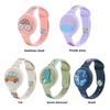 Cute Bracelet Waterproof Kids Watch Band Silicone Lightweight GPS Tracker Holder for Apple Airtag
