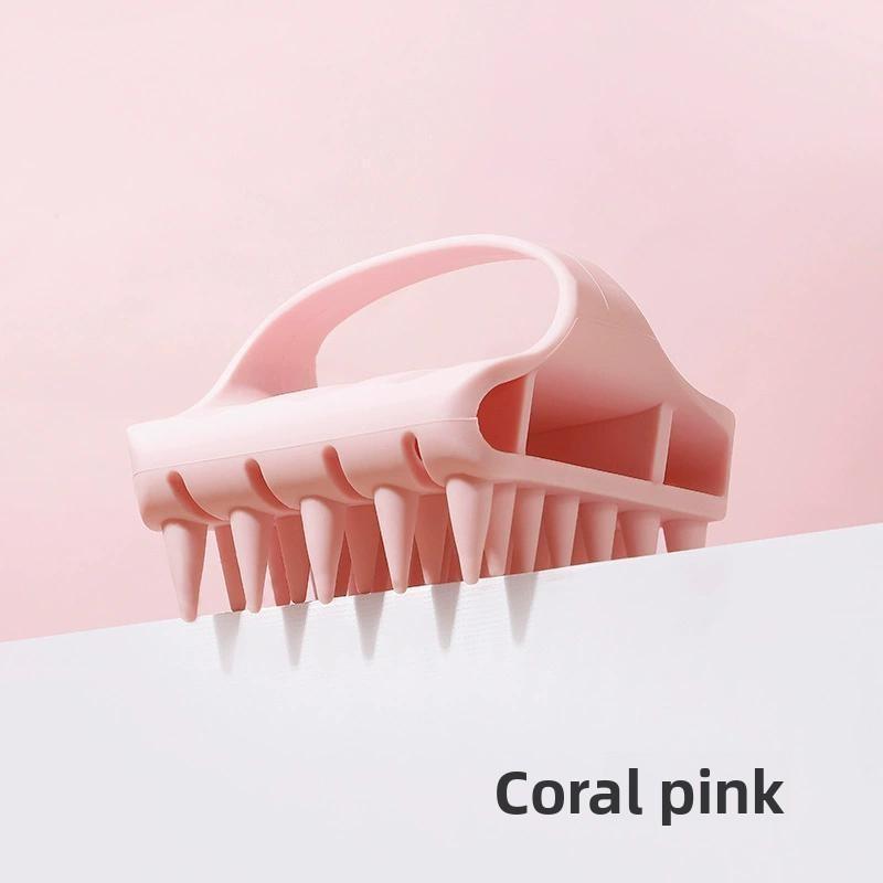 Новый шампунь артефакт силиконовая расческа для шампуня массаж кожи головы голова специальный шампунь очистка ванная комната расческа для шампуня