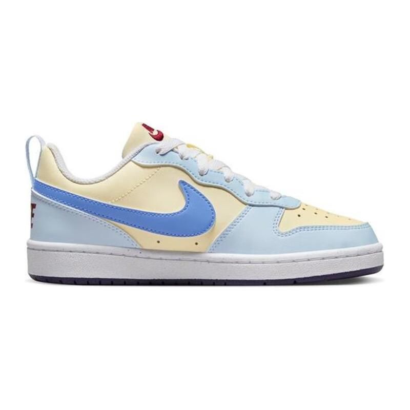 Nike Court Borough Low Recraft GS Coconut Milk Polar White Детские кроссовки Синие Голубые Темно-фиолетовые FV8120-141
