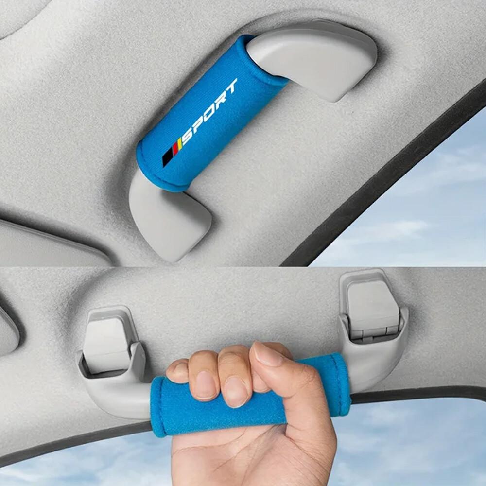 Car Auto Roof Door Handle Protector Armrest Cover Vehicle Decoraiton Accessories
