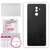 apgo Protective Skin Sticker for the Back Compatible with Oukitel K8, Wrap Film, Foil, Vinyl - Pattern Black Honeycomb