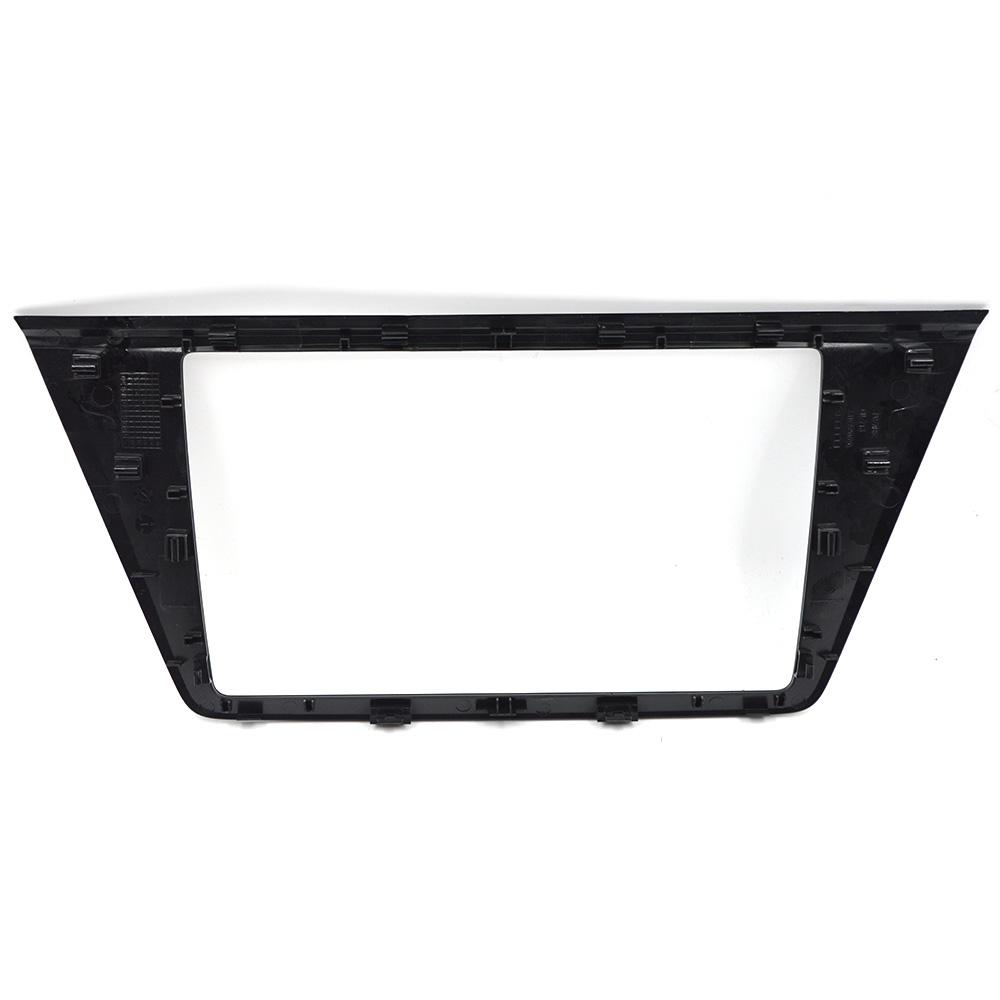 For VW Touran 5T Original 8inch Painted Piano Black Radio Main Screen Decorative Frame 5TD 858 069 G 5TD858069G