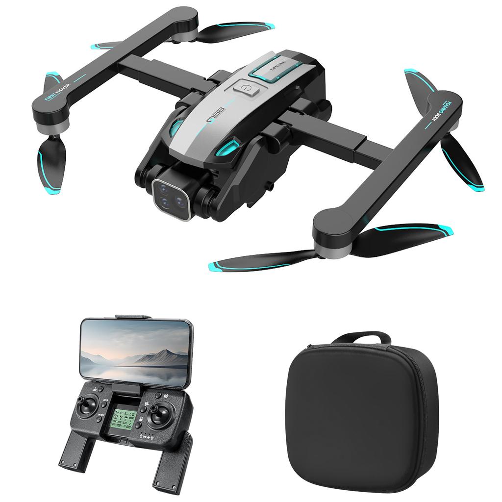 GPS Remote Control Quadcopter with Dual Camera 8K 180 Degrees  ESC Up/Down/Flat Camera Remote Control