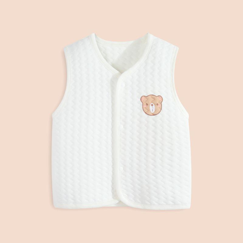 2024 Kids' Thickened Cotton Vest - Warm Cardigan for Boys & Girls