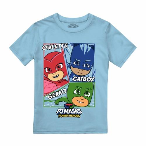 PJ Masks Boys Comic Heroes T-Shirt