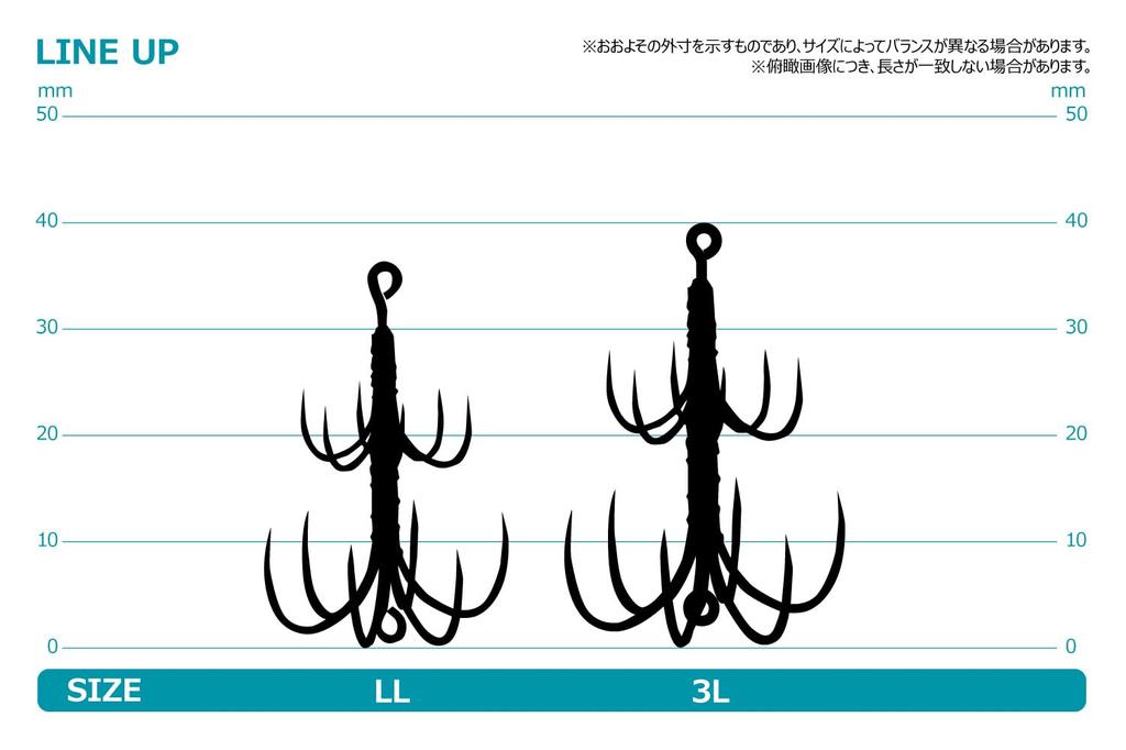 KATSUICHI Squid Hook No.3 IS-53 LL Fishing Hook