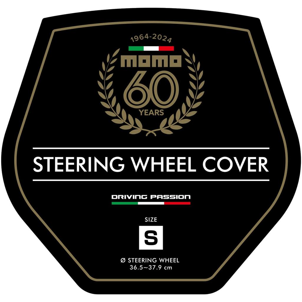 MOMO ANNIVERSARIO Steering Wheel Cover, Italy, Milan, Size Small
