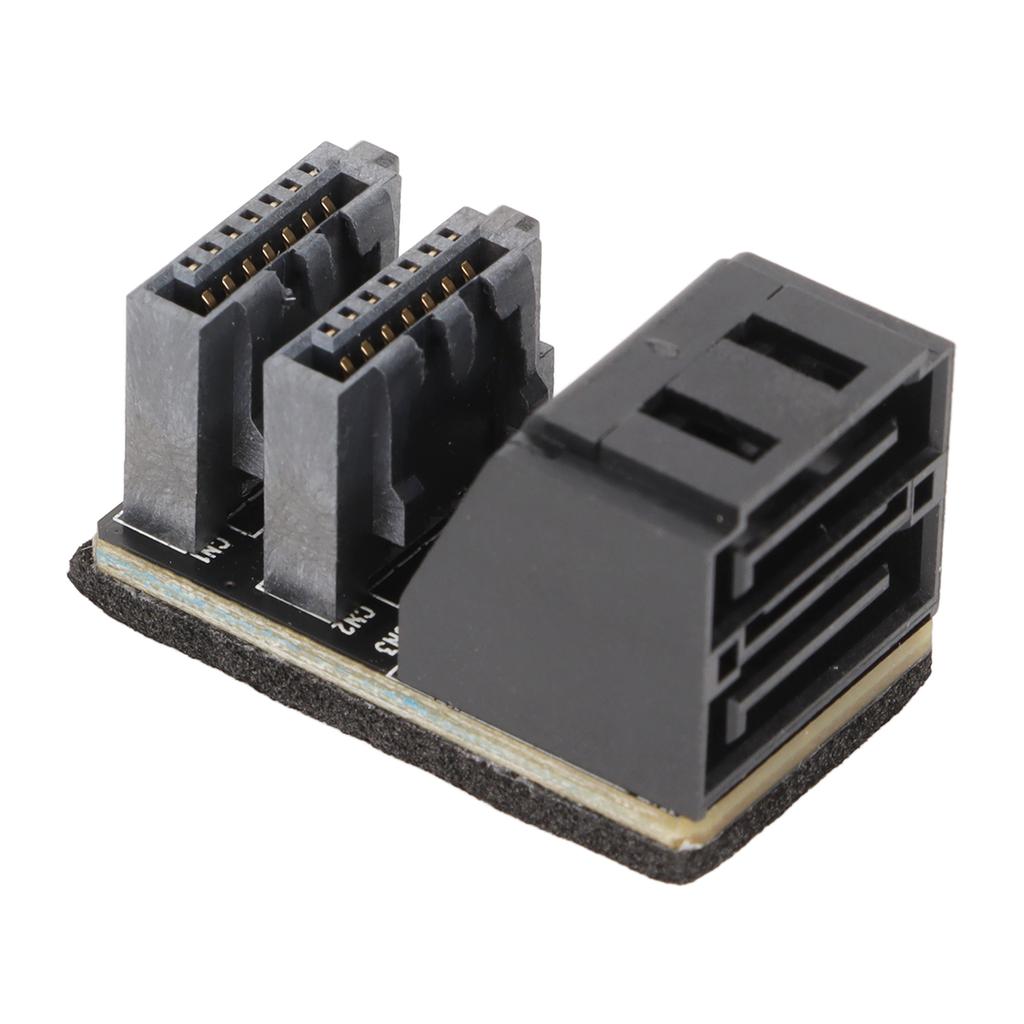 SATA 7Pin Двойной интерфейс Обе стороны 90 градусов 180 градусов Направление 12G Высокоскоростная Материнская плата SATA