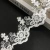 Decorative Strip Flower Book White Car Bone Lace Barcode Lace Wedding Dress Headgear Head Jewelry Clothing Accessories Fabric