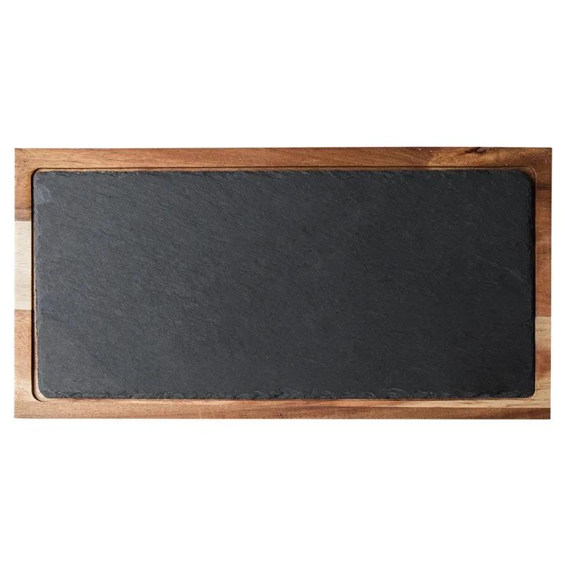 Western Food/Steak Dinner Plate Japanese Creative Cuisine Swing Plate Slate Household Pizza Tray Italian Pasta Dish