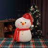 Santa Claus and Snowman Plush Doll Gift Pillow